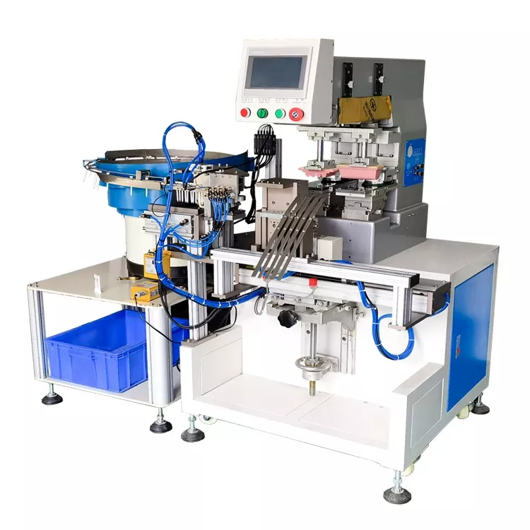 Carane bisa otomatis 2 werna Golf Tees Pad Printing Machine Ngapikake Golf Tee Branding Efficiency
